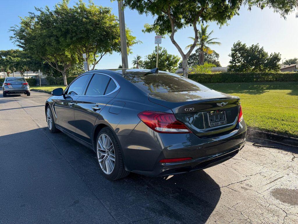 used 2020 Genesis G70 car, priced at $19,999