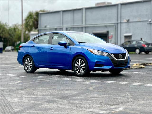 used 2021 Nissan Versa car, priced at $11,499
