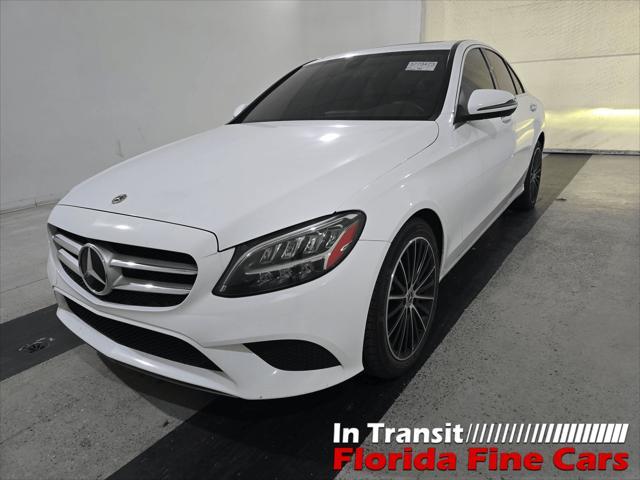 used 2021 Mercedes-Benz C-Class car, priced at $22,499