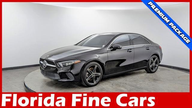 used 2021 Mercedes-Benz A-Class car, priced at $21,999