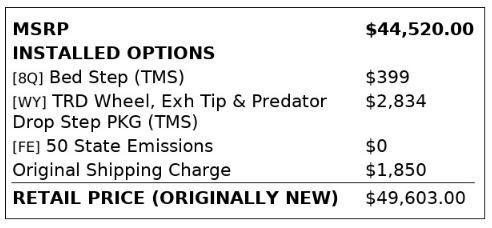 used 2023 Toyota Tundra car, priced at $38,599