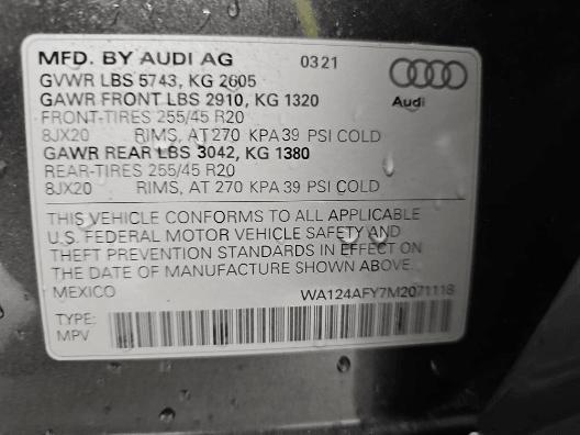 used 2021 Audi SQ5 car, priced at $35,989