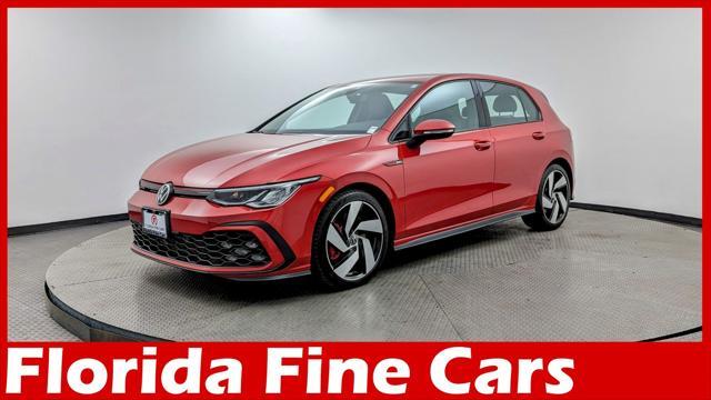 used 2022 Volkswagen Golf GTI car, priced at $24,498