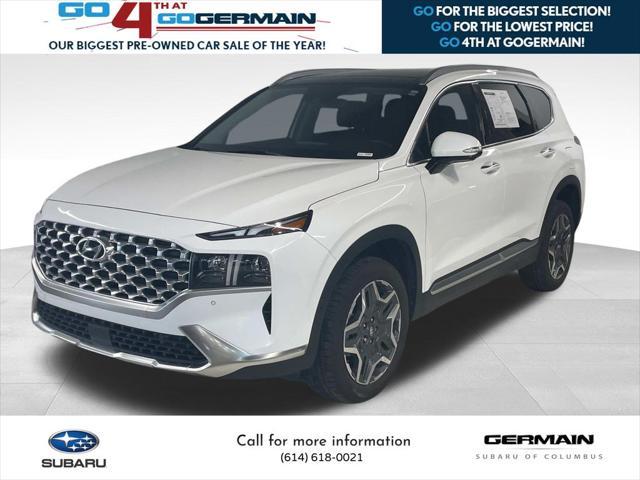 used 2022 Hyundai Santa Fe car, priced at $26,186