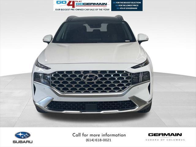 used 2022 Hyundai Santa Fe car, priced at $27,129