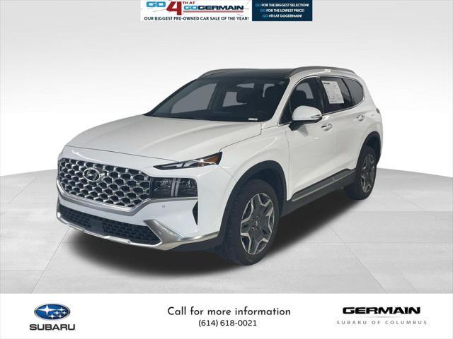used 2022 Hyundai Santa Fe car, priced at $27,129