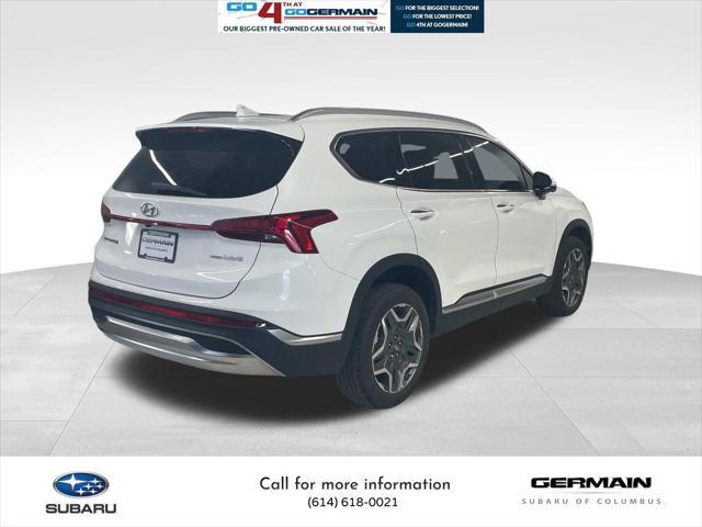 used 2022 Hyundai Santa Fe car, priced at $27,129