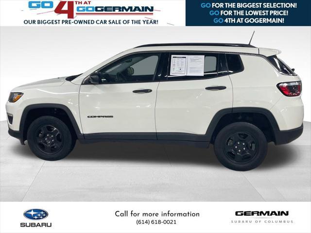 used 2019 Jeep Compass car, priced at $11,495