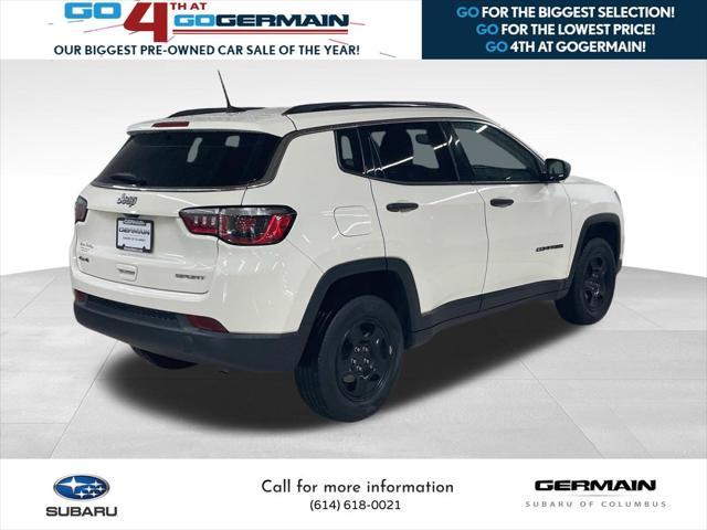 used 2019 Jeep Compass car, priced at $11,495