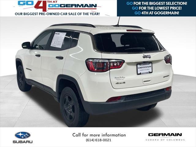 used 2019 Jeep Compass car, priced at $11,495