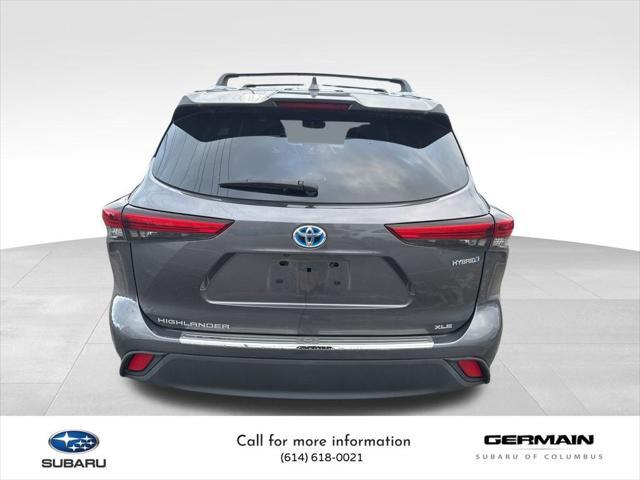 used 2021 Toyota Highlander Hybrid car, priced at $38,283