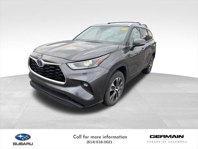 used 2021 Toyota Highlander Hybrid car, priced at $38,283