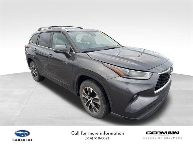 used 2021 Toyota Highlander Hybrid car, priced at $38,283