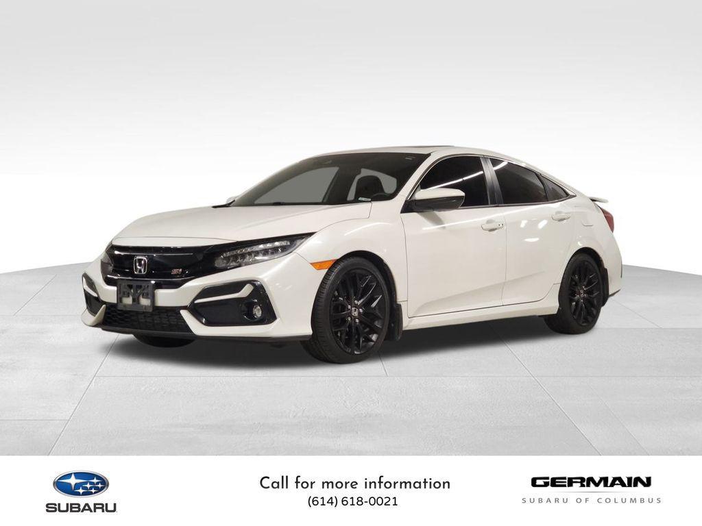 used 2020 Honda Civic Si car, priced at $19,694
