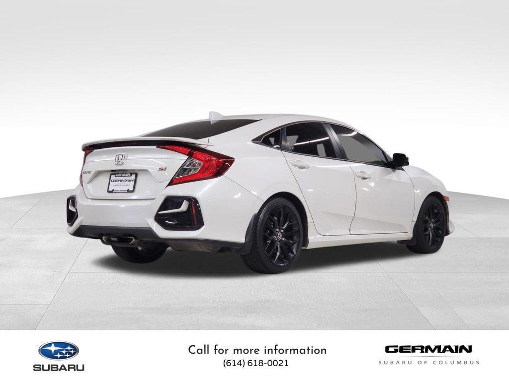used 2020 Honda Civic Si car, priced at $19,694