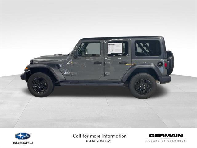 used 2020 Jeep Wrangler Unlimited car, priced at $27,333
