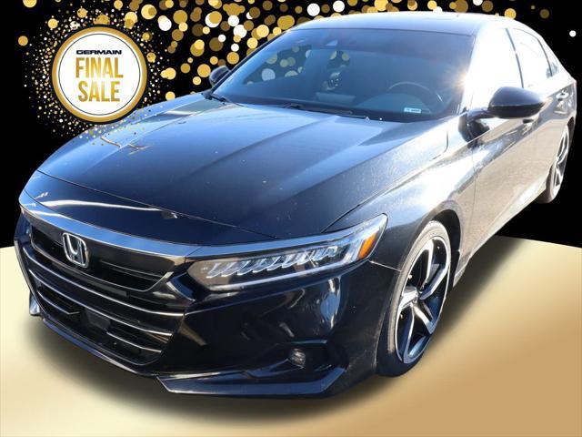 used 2021 Honda Accord car, priced at $21,314