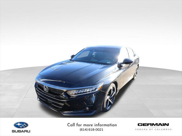 used 2021 Honda Accord car, priced at $21,314