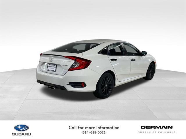 used 2021 Honda Civic car, priced at $19,932