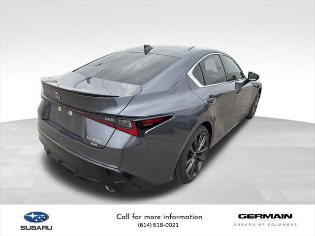 used 2025 Lexus IS 350 car, priced at $48,980