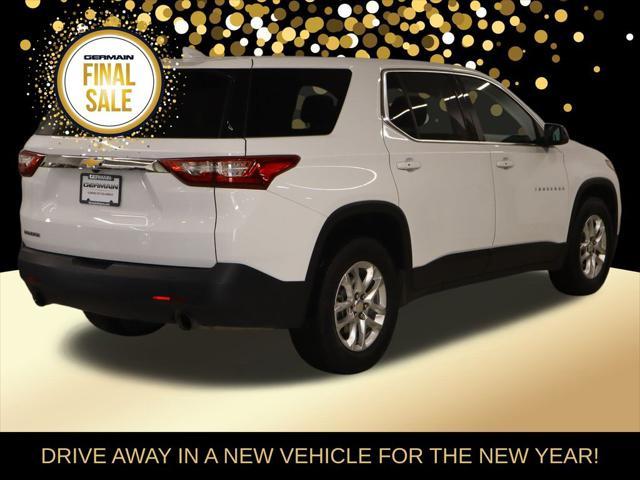 used 2021 Chevrolet Traverse car, priced at $20,440