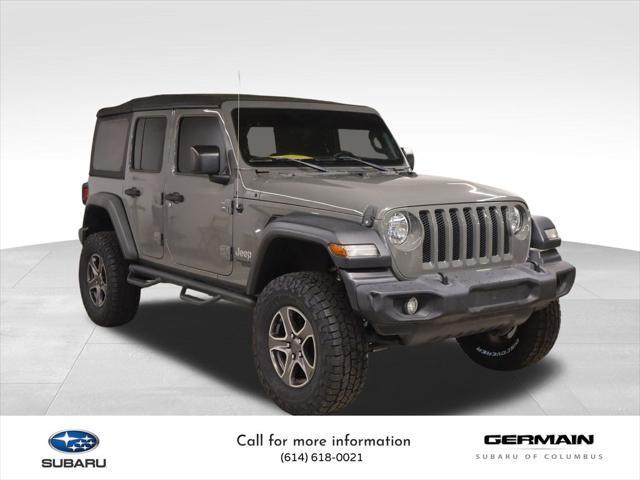 used 2018 Jeep Wrangler Unlimited car, priced at $20,688