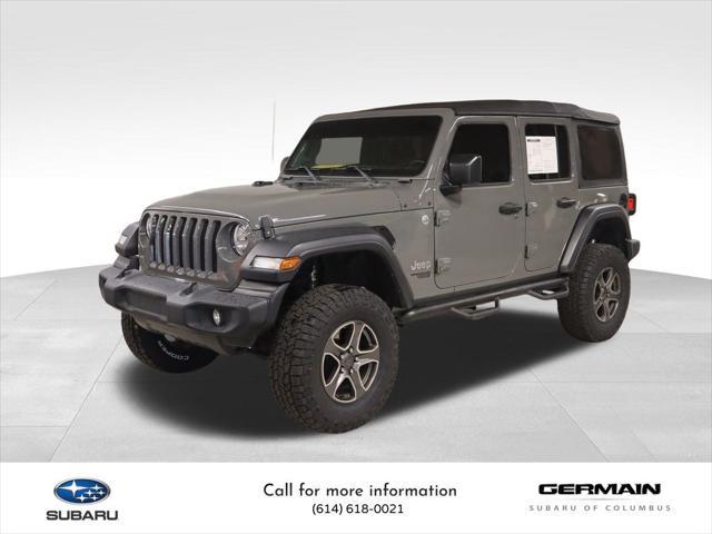 used 2018 Jeep Wrangler Unlimited car, priced at $20,688