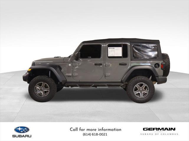 used 2018 Jeep Wrangler Unlimited car, priced at $20,688