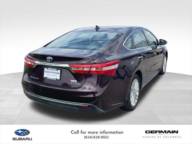 used 2015 Toyota Avalon Hybrid car, priced at $19,999