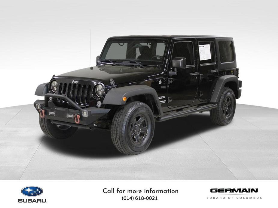 used 2016 Jeep Wrangler Unlimited car, priced at $15,871
