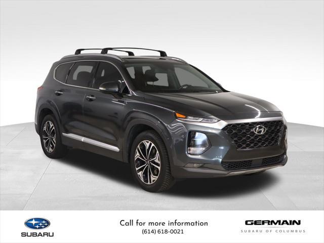 used 2020 Hyundai Santa Fe car, priced at $14,999