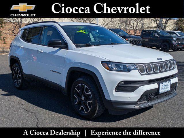 used 2022 Jeep Compass car, priced at $19,799