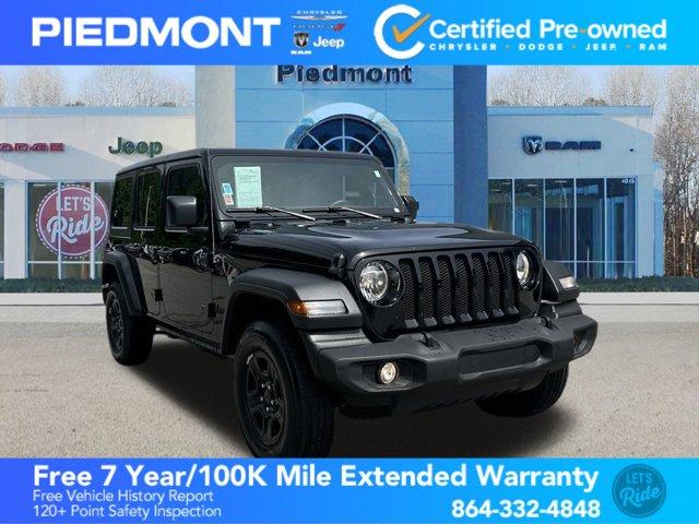 used 2023 Jeep Wrangler car, priced at $37,950