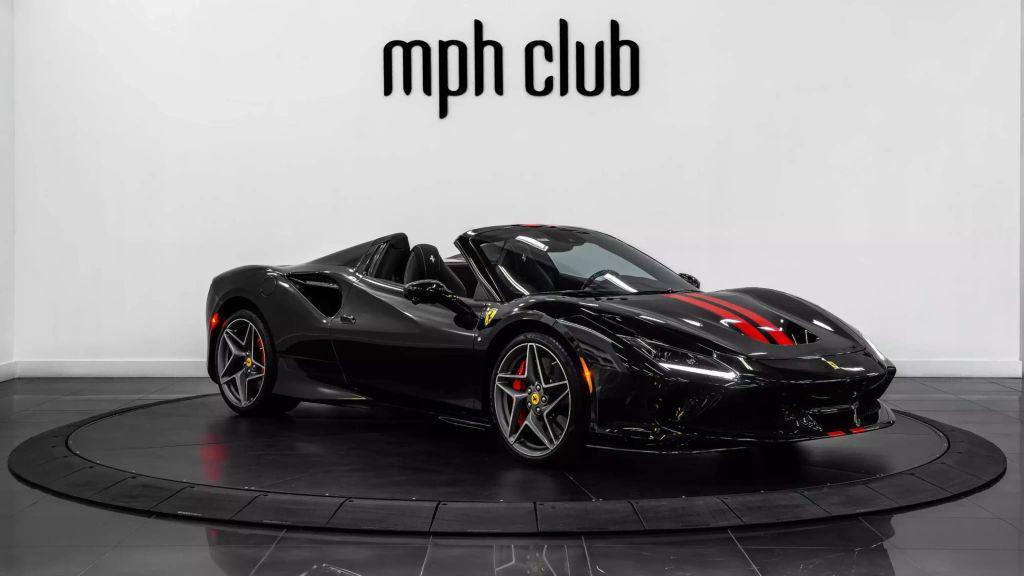 used 2021 Ferrari F8 Spider car, priced at $410,000
