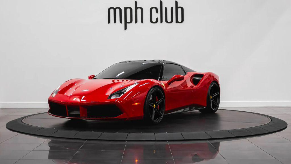 used 2019 Ferrari 488 Spider car, priced at $265,000