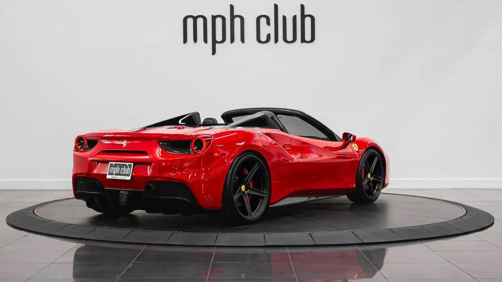 used 2019 Ferrari 488 Spider car, priced at $265,000