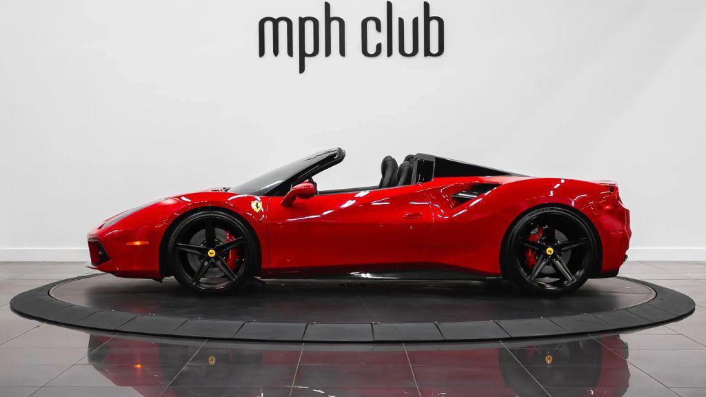 used 2019 Ferrari 488 Spider car, priced at $265,000