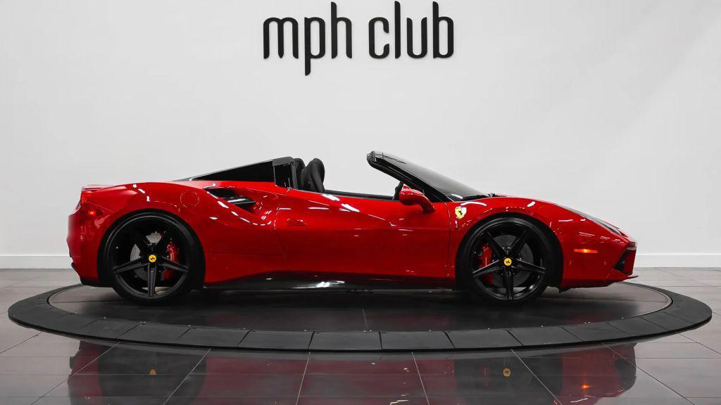 used 2019 Ferrari 488 Spider car, priced at $265,000