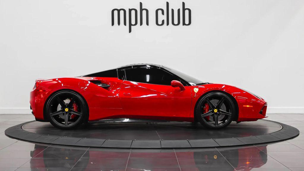 used 2019 Ferrari 488 Spider car, priced at $265,000