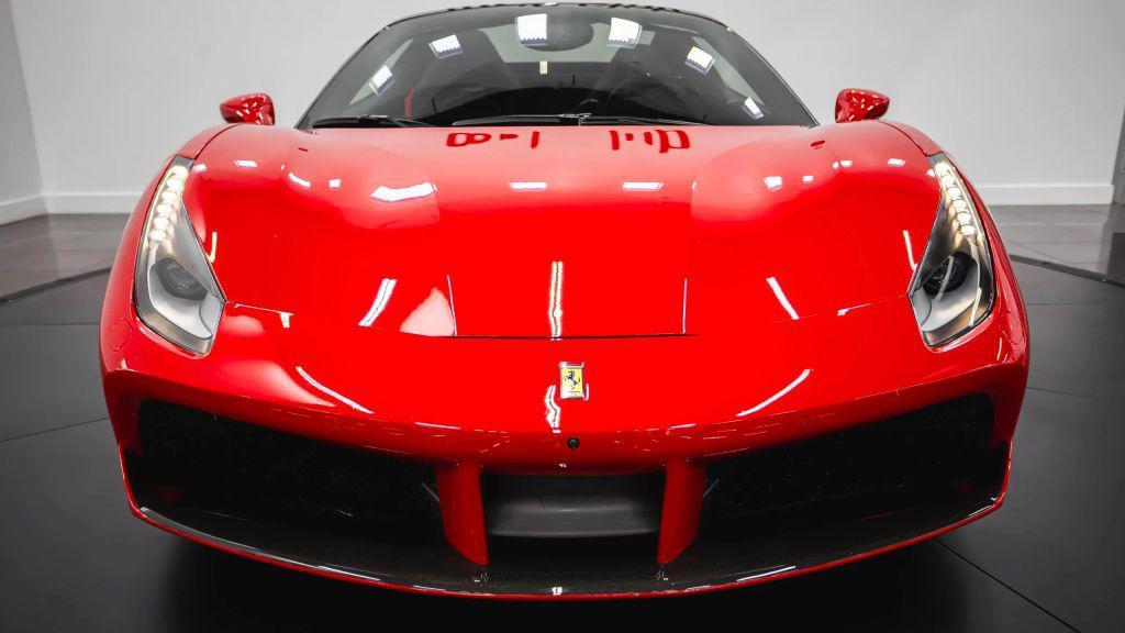 used 2019 Ferrari 488 Spider car, priced at $265,000