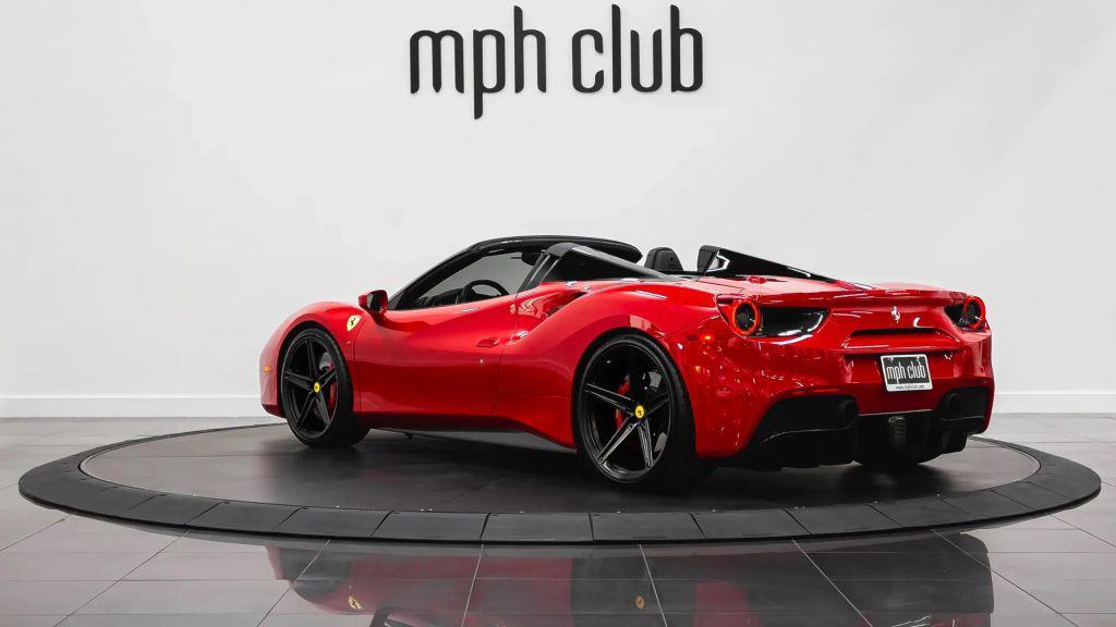 used 2019 Ferrari 488 Spider car, priced at $265,000
