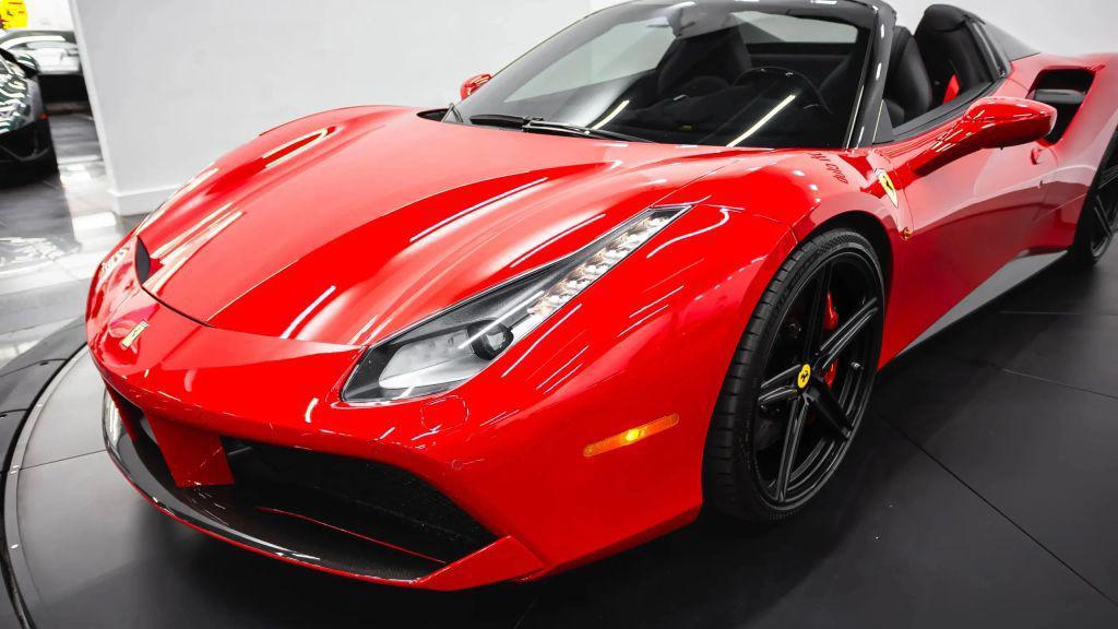 used 2019 Ferrari 488 Spider car, priced at $265,000