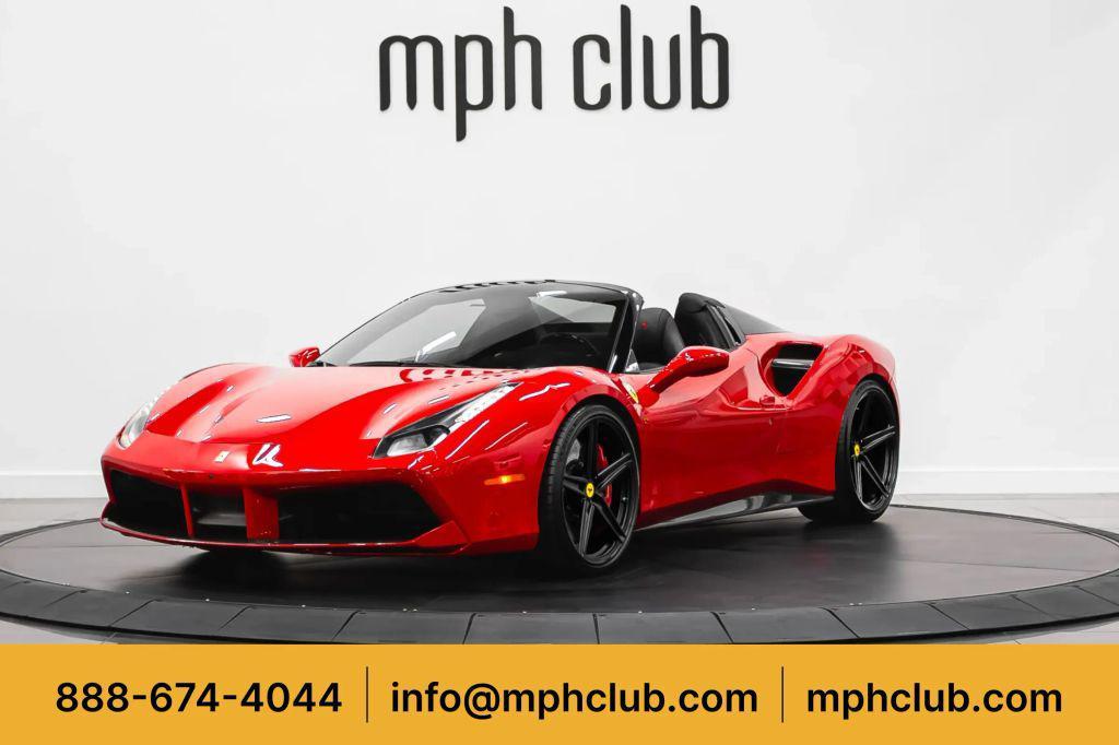 used 2019 Ferrari 488 Spider car, priced at $265,000
