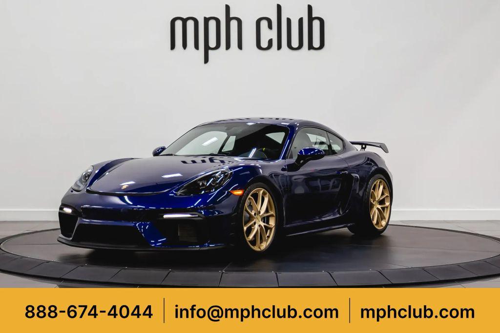 used 2023 Porsche 718 Cayman car, priced at $155,000