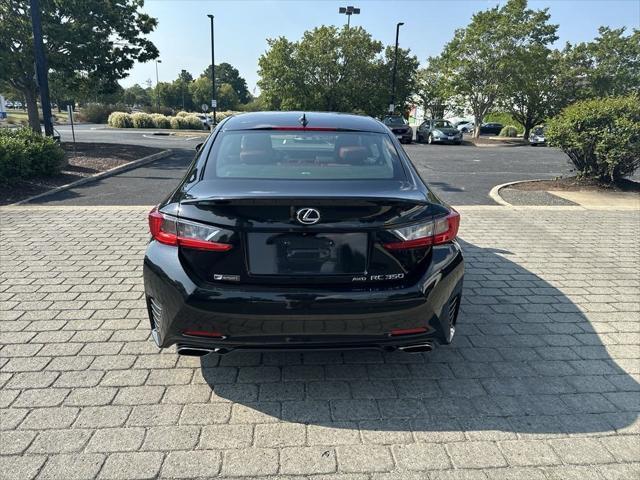 used 2017 Lexus RC 350 car, priced at $30,319