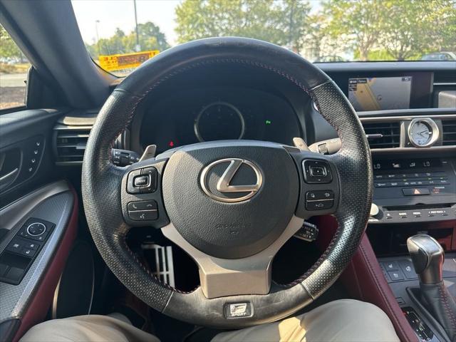 used 2017 Lexus RC 350 car, priced at $30,319