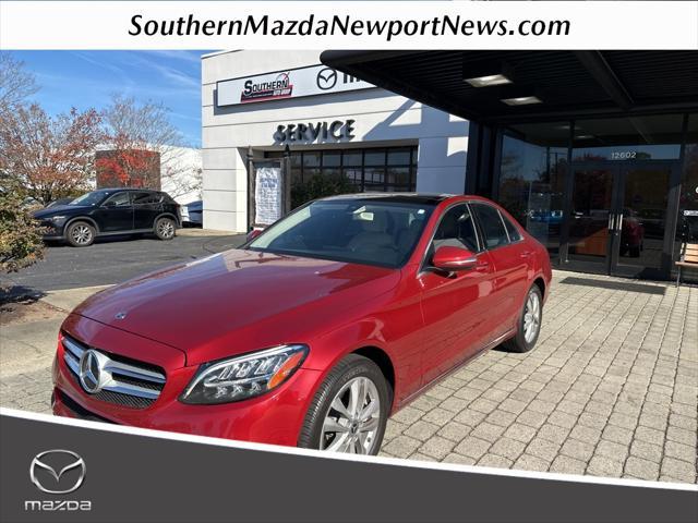 used 2019 Mercedes-Benz C-Class car, priced at $19,531