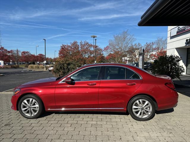 used 2019 Mercedes-Benz C-Class car, priced at $19,531