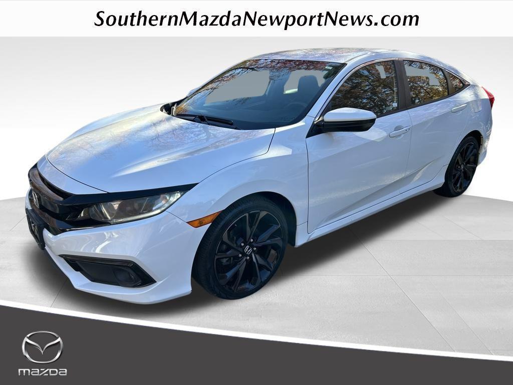 used 2020 Honda Civic car, priced at $18,646
