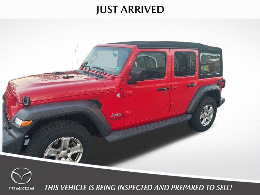 used 2018 Jeep Wrangler Unlimited car, priced at $20,136